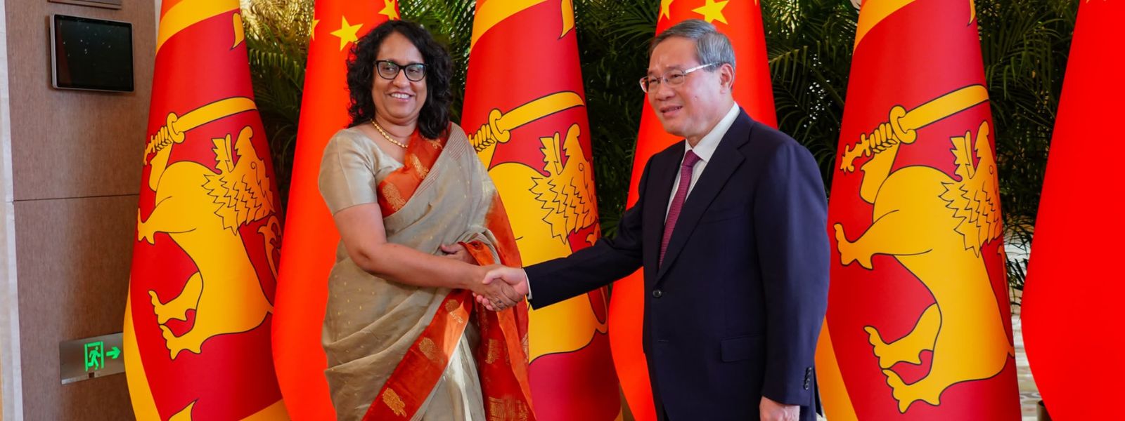 Sri Lanka PM Meets Chinese Premier